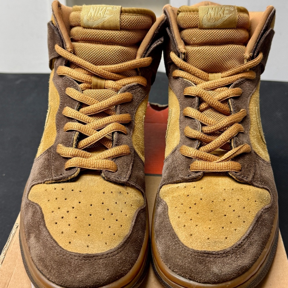 Size 11.5 - VNTG 2003 Nike Dunk Pro SB High Maple- (305050-222)